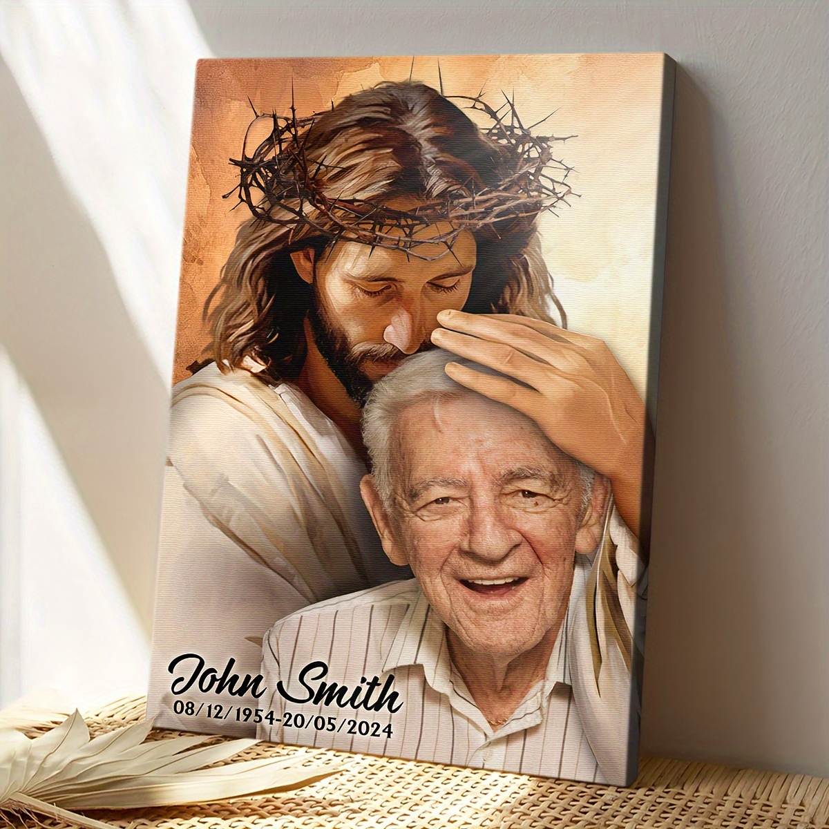 2D Flat-Custom Religious Memor - Canvas Wrap Ready ulasan dan harga