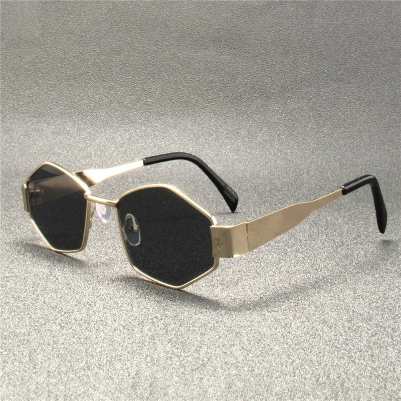 Vintage Punk Style Sunglasses  - Metal Photo Panel ulasan dan harga