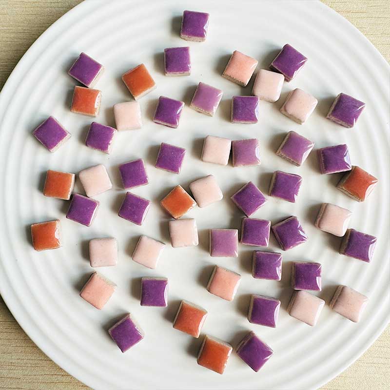 DIY 100g Ceramic Mosaic Tiles  - Ceramic Tile Blank ulasan dan harga