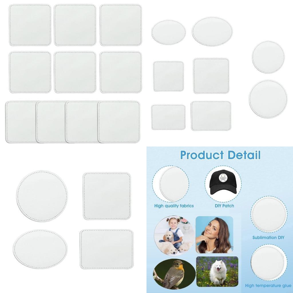 Q22B 10 Pcs Blank Leather Hat  - Hat Sublimation Blank ulasan dan harga