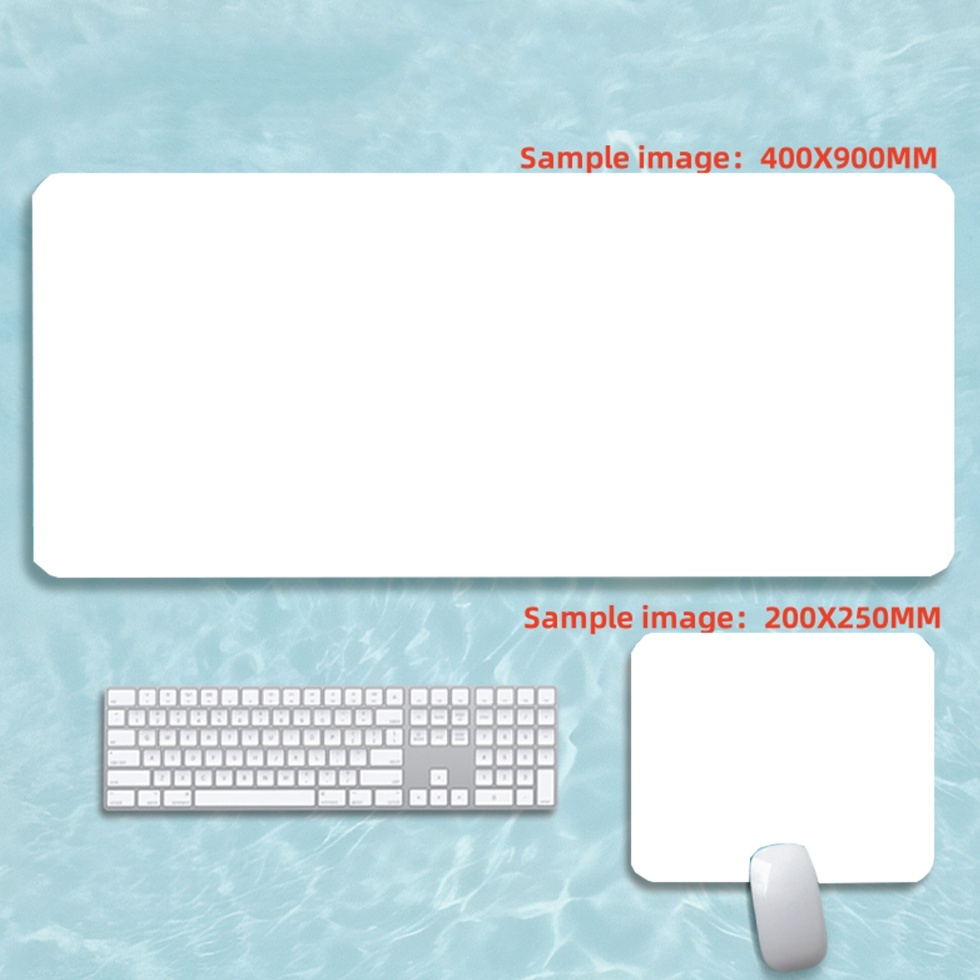 White Mousepad Xxl Black Mouse - Mouse Pad Blank Sublimation ulasan dan harga