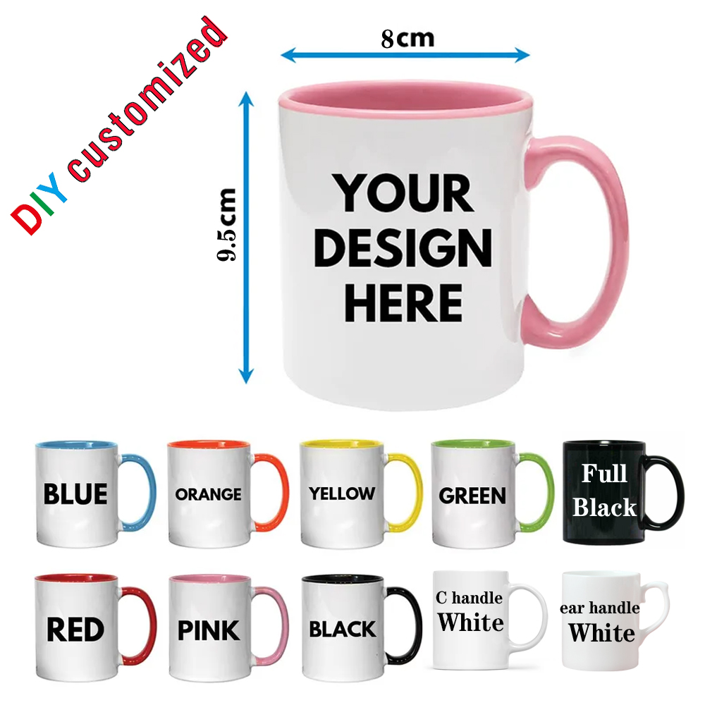 Personalized Your Photo Mug, C - Sublimation Mug White ulasan dan harga