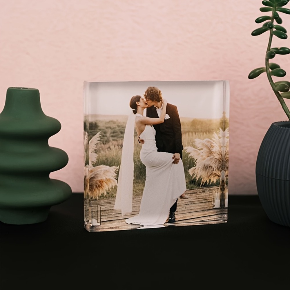 Waterproof Custom Acrylic Phot - Photo Acrylic Block ulasan dan harga