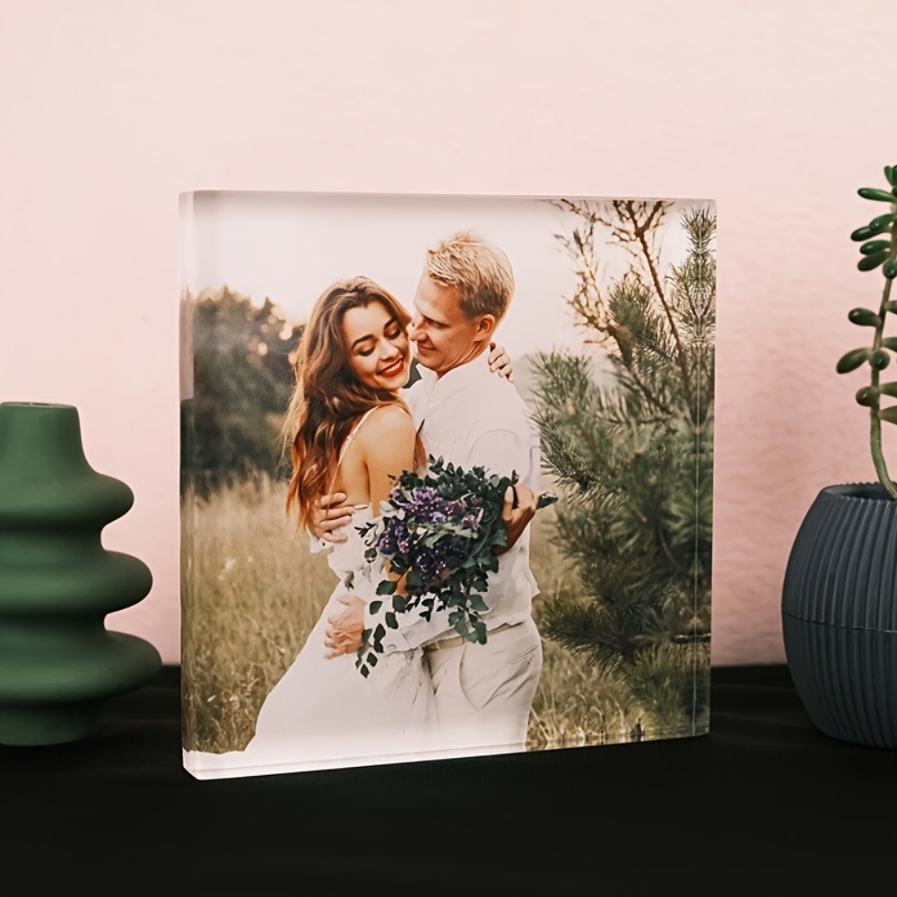 Waterproof Custom Acrylic Phot - Photo Acrylic Block ulasan dan harga