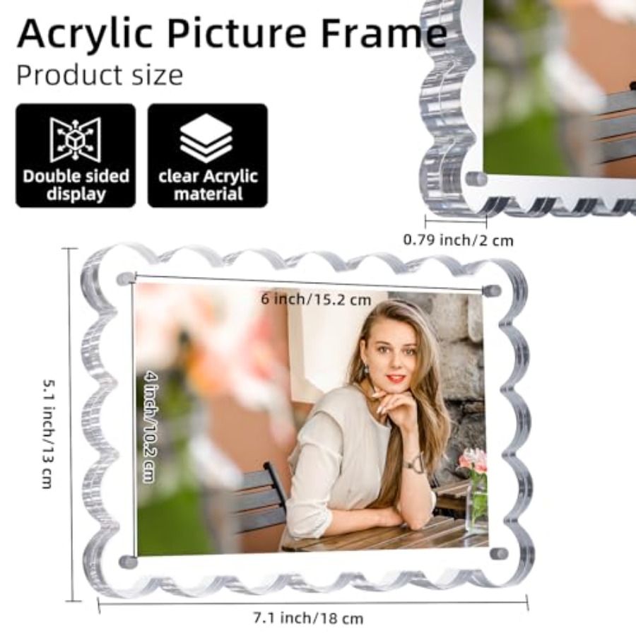 3 Pack Acrylic Picture Frame.  - Photo Acrylic Block ulasan dan harga