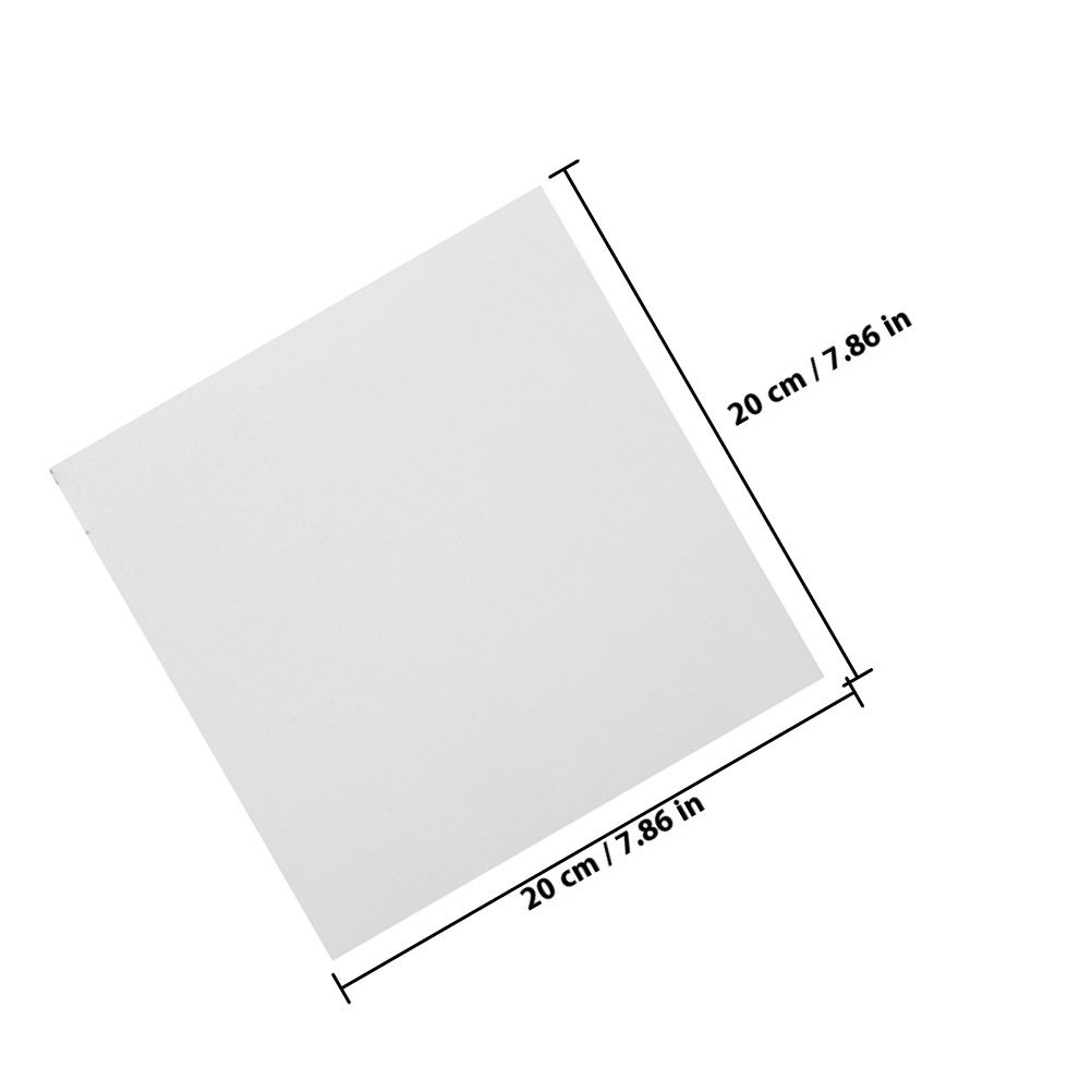 Pure White Square Ceramic Tile - Coaster Sublimation Blank ulasan dan harga
