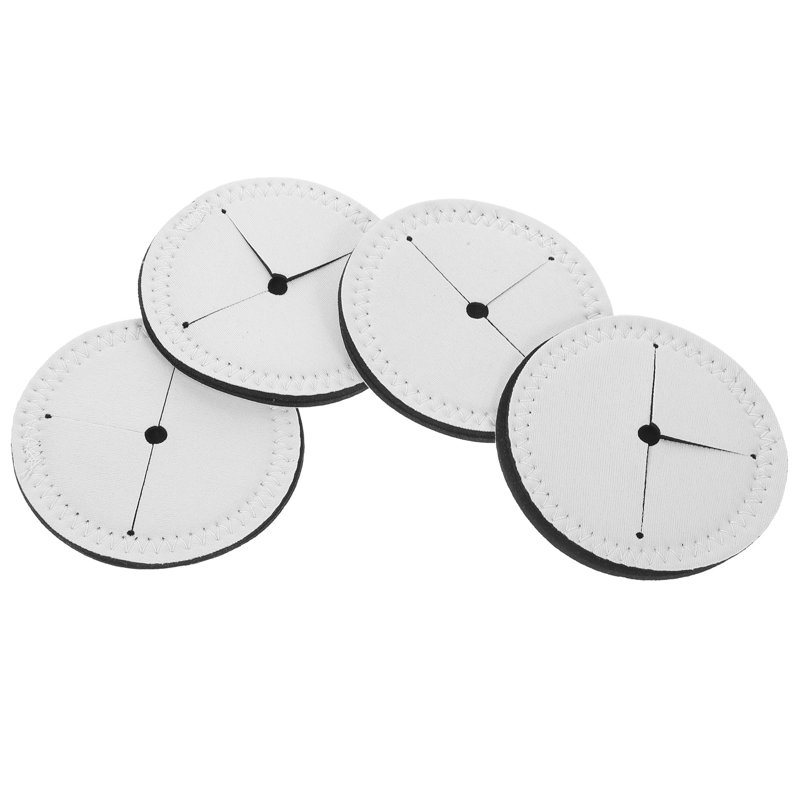 4Pcs Stem Glass Coasters Heat  - Coaster Sublimation Blank ulasan dan harga