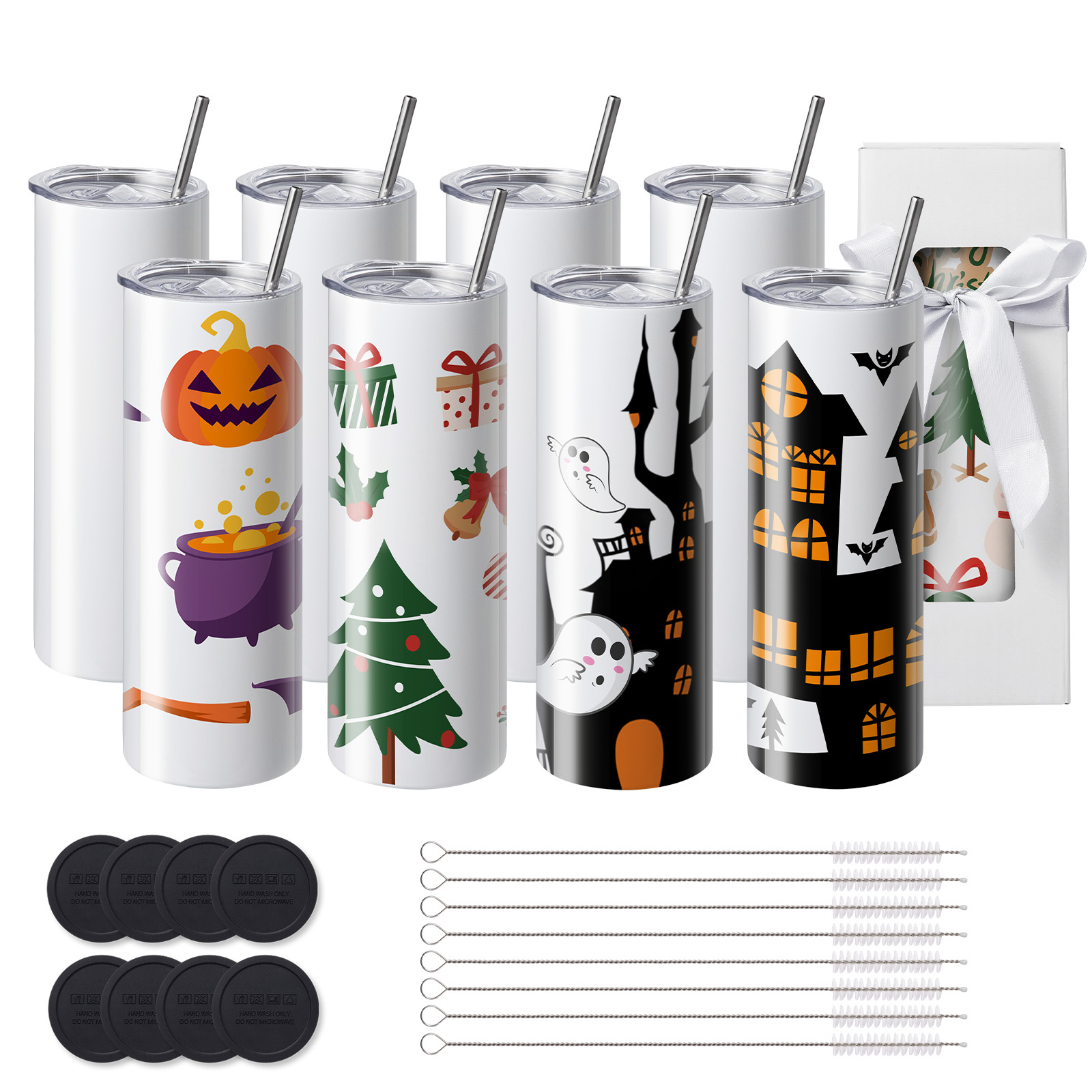 SucceBuy 8/12/14/16/24/50PC St - Sublimation Mug White ulasan dan harga