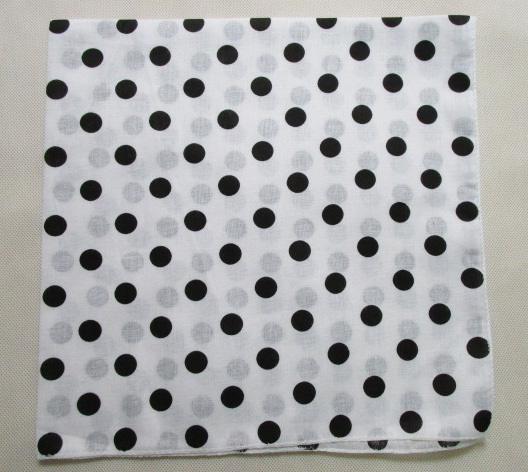 2025 New Fashion Cotton Black  - Bandana Blank White ulasan dan harga