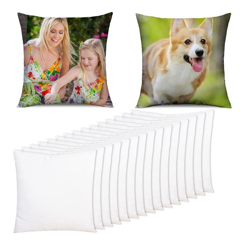 SEWS-15 Piece Sublimation Blan - Pillow Cover Sublimation ulasan dan harga