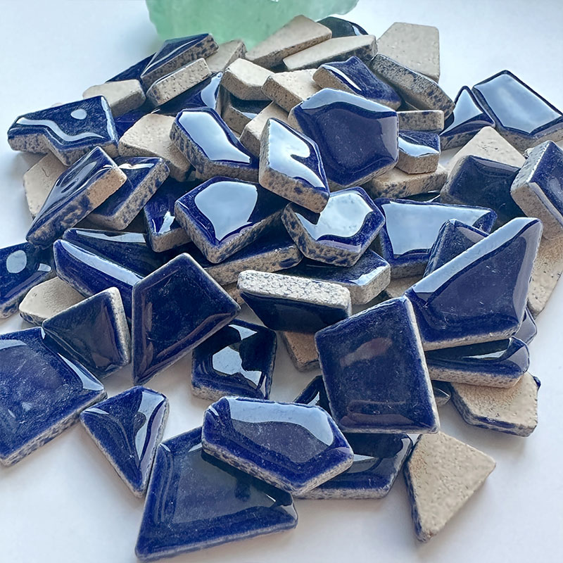 DIY 100g irregular Porcelain M - Ceramic Tile Blank ulasan dan harga