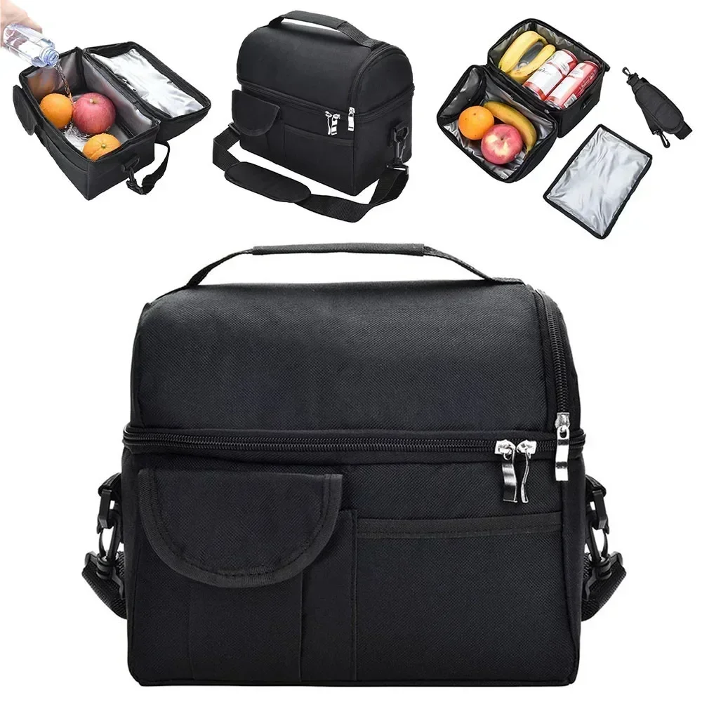 Large Insulated Lunch Box Leak - Tote Bag Sublimation ulasan dan harga