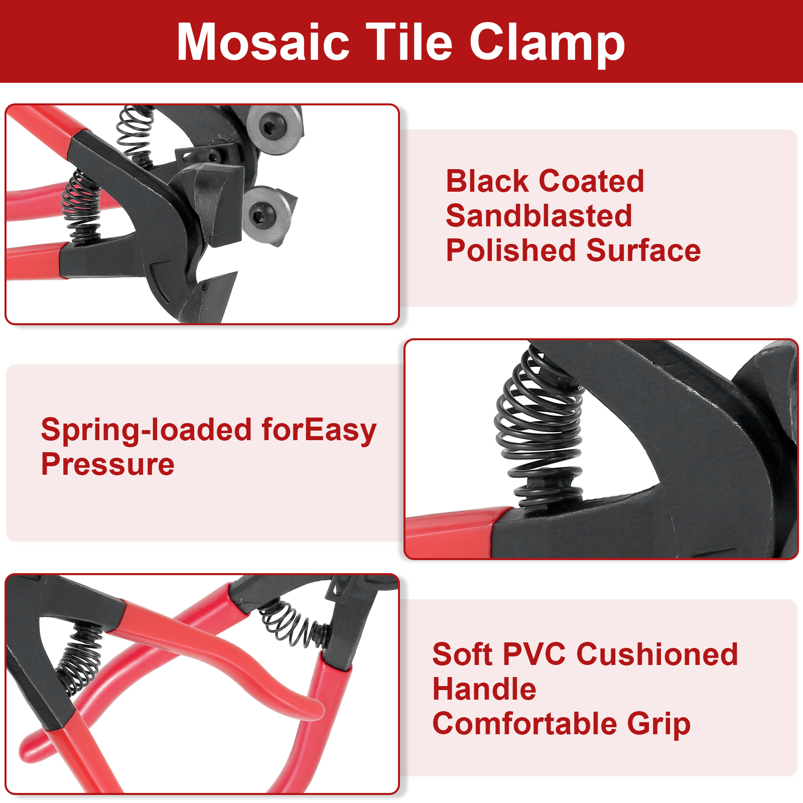 1/2 Pcs Glass Tile Nippers Set - Ceramic Tile Blank ulasan dan harga