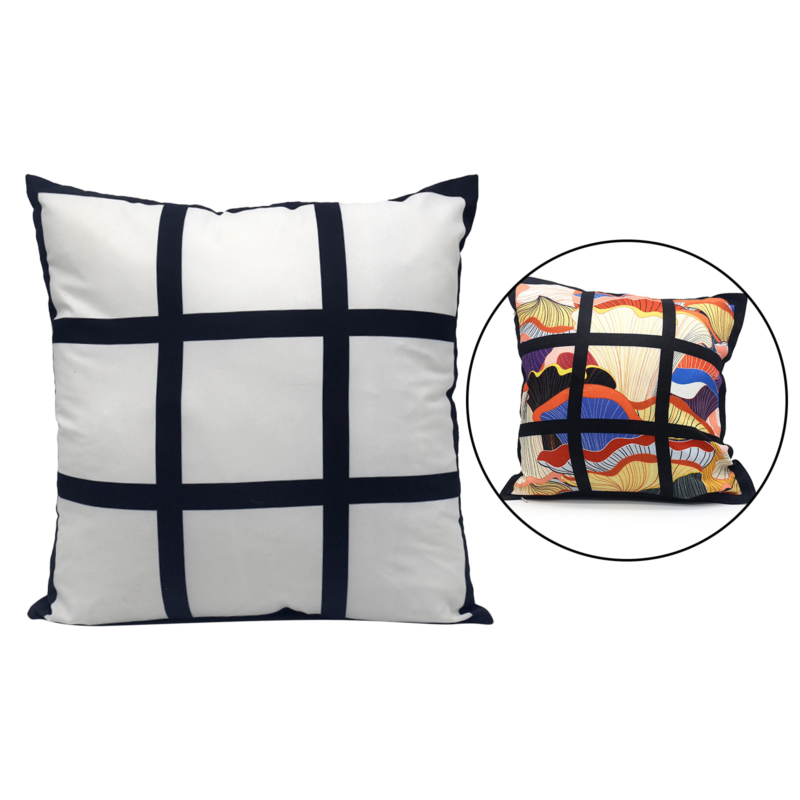 10pcs/lot Sublimation Blanks P - Pillow Cover Sublimation ulasan dan harga