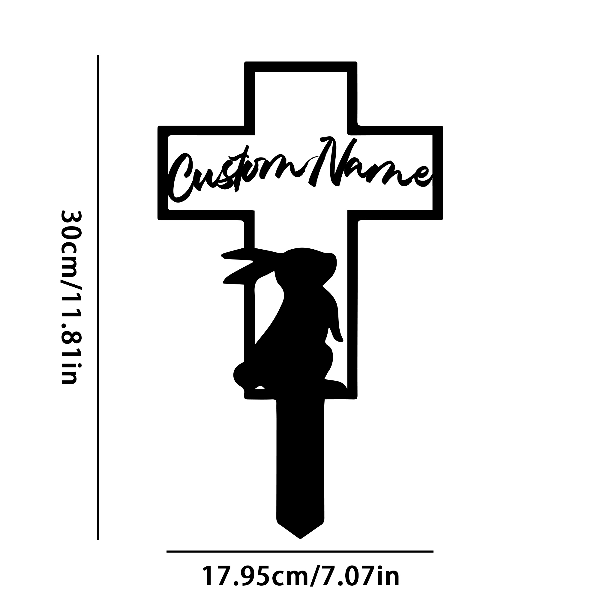 Art Deco Personalized Bunny Me - Yard Sign Blank ulasan dan harga