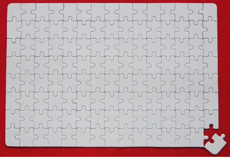10pcs/lot Free Shipping A4 Sub - Puzzle Blank White ulasan dan harga